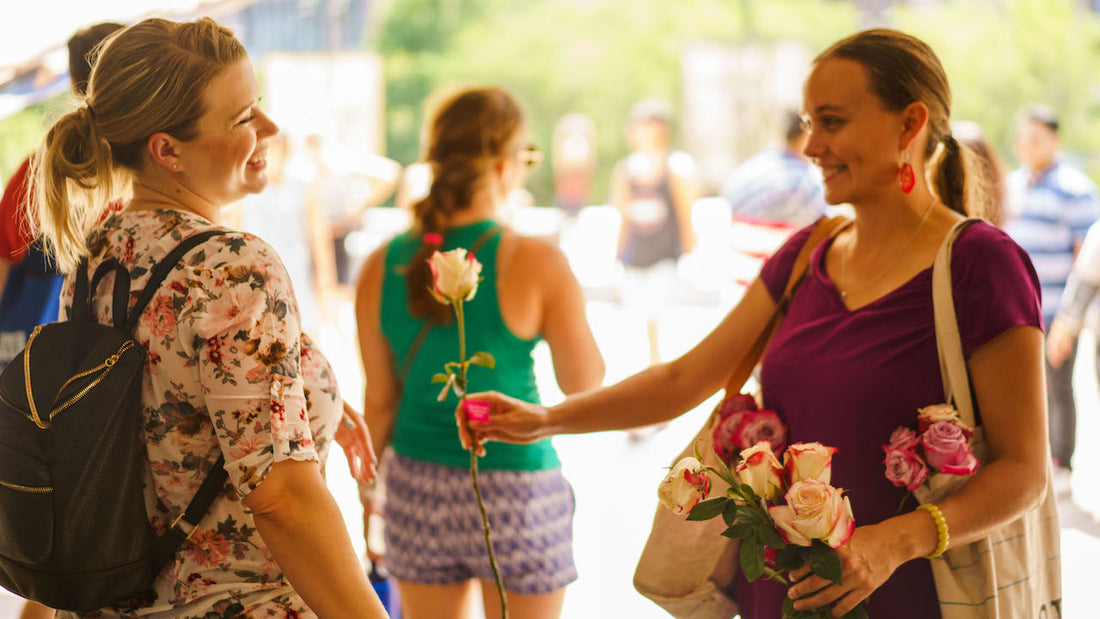 FLOWER FLASH MOB - CHICAGO