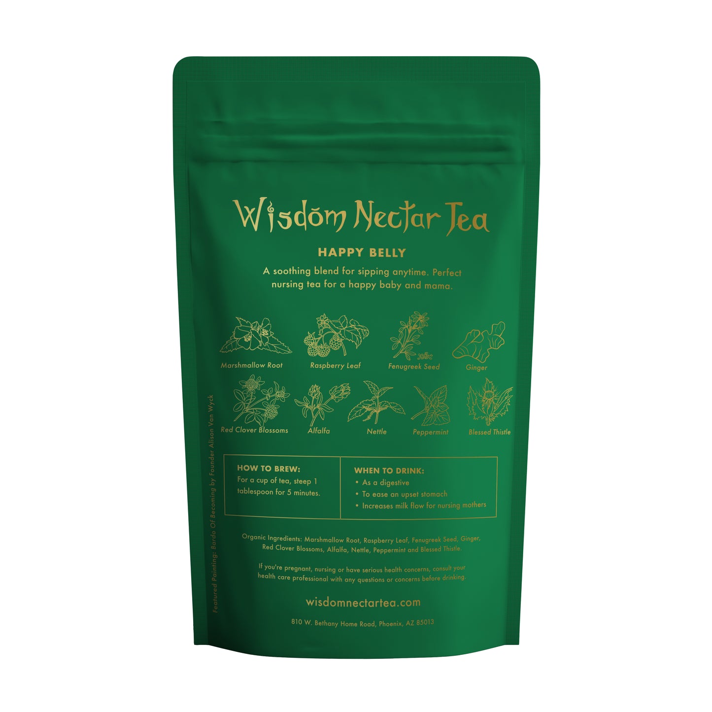 Wisdom Nectar: Happy Belly Tea