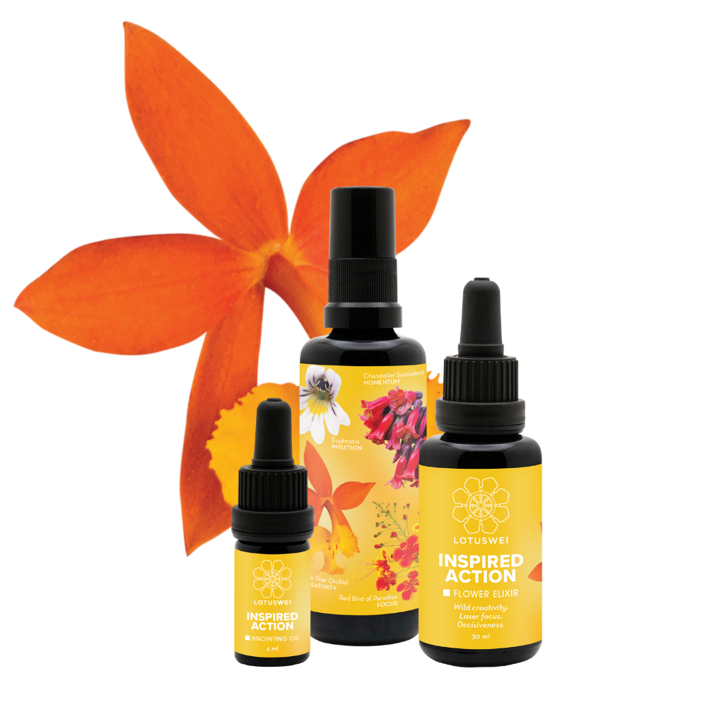 True Inspiration Flower Essence Set | LOTUSWEI