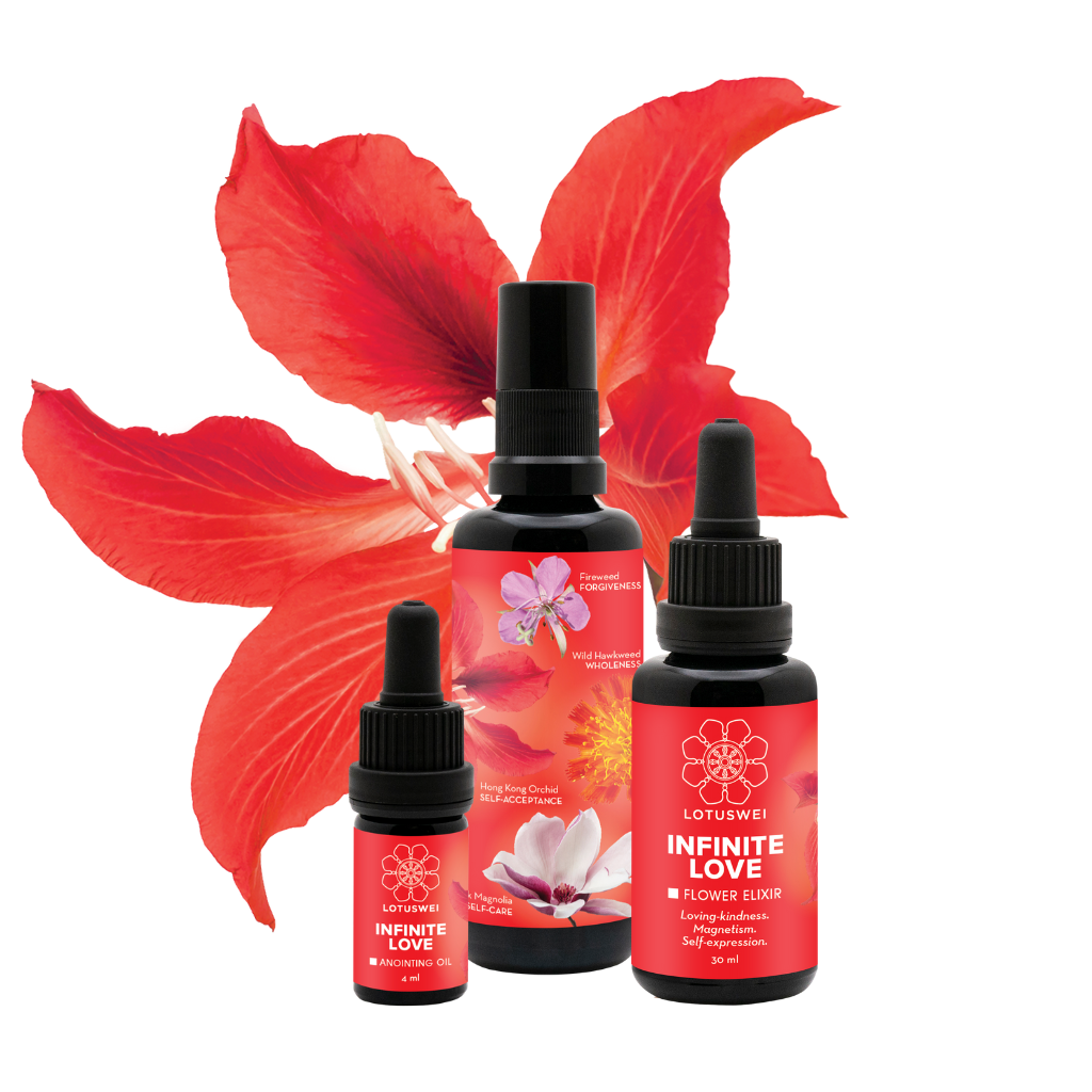 True Love Flower Essence Set | LOTUSWEI
