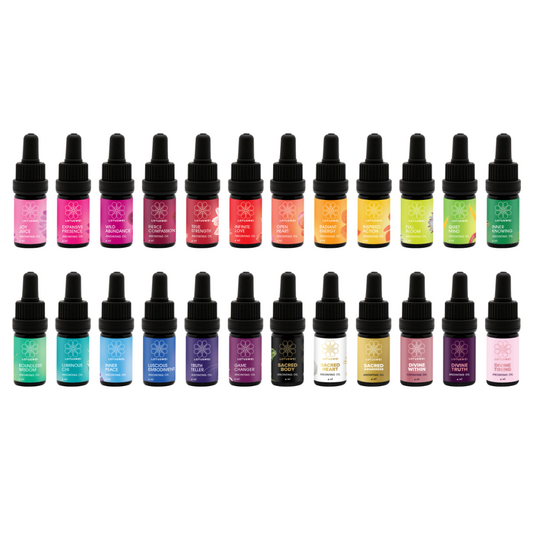 Flower Essences & Botanical Perfumery ~ Kit of 24 Anointing Oils