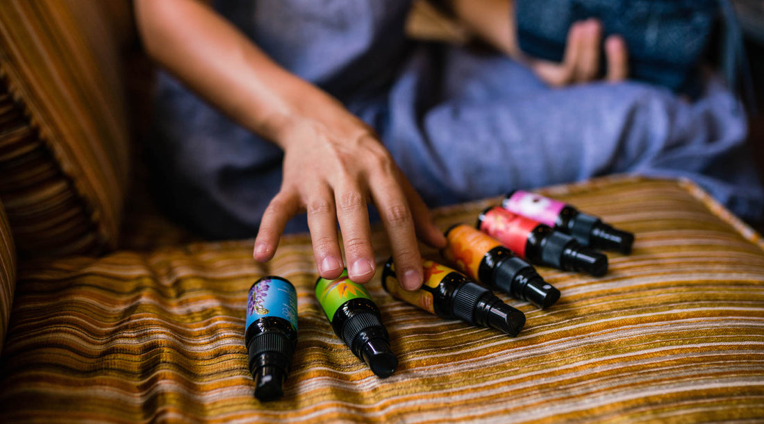 Six different Flower Essences