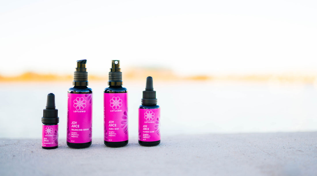 FLOWER ESSENCES IN JOY JUICE