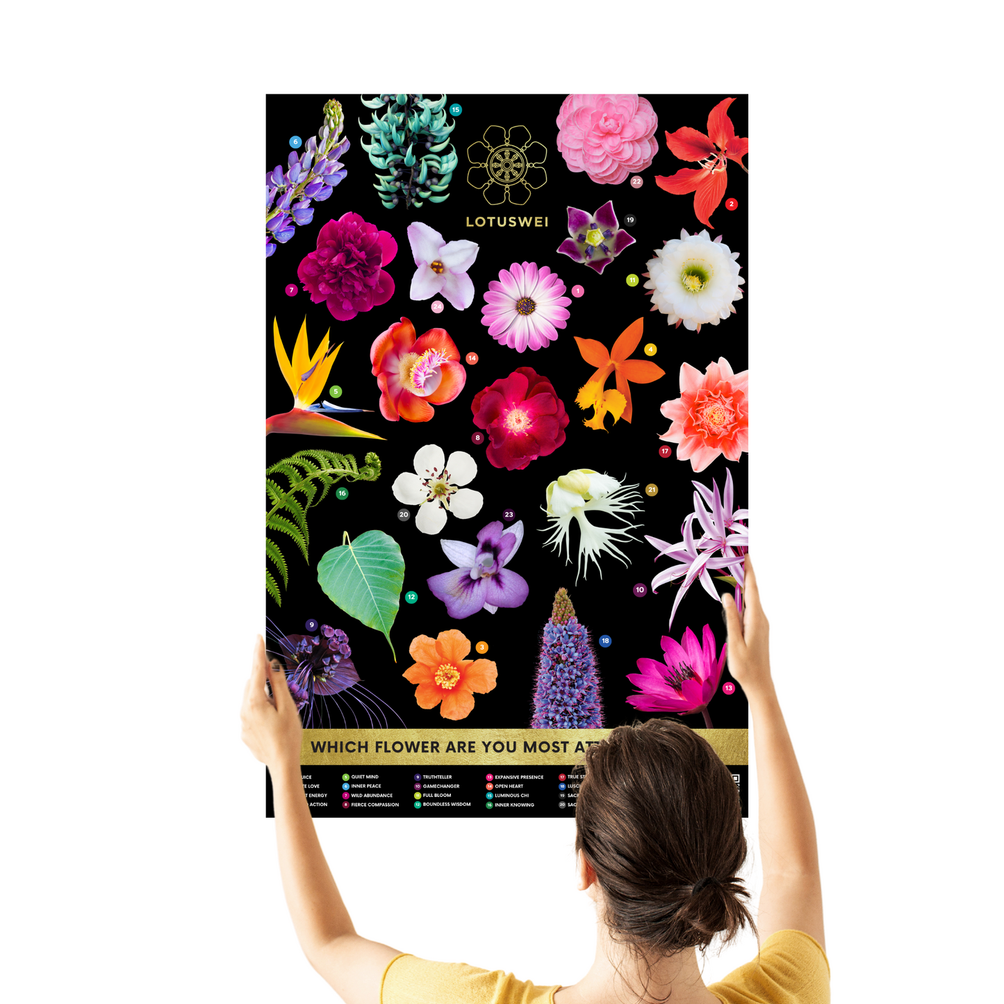 Interactive Pick-A-Flower Posters