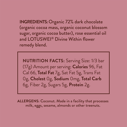 Divine Rose Dark Chocolate