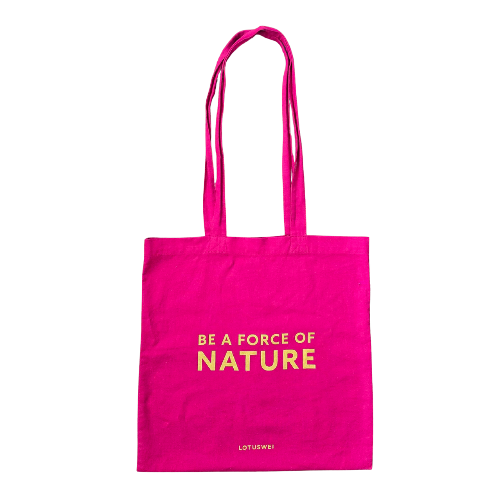 LOTUSWEI TOTE - Be a Force of Nature
