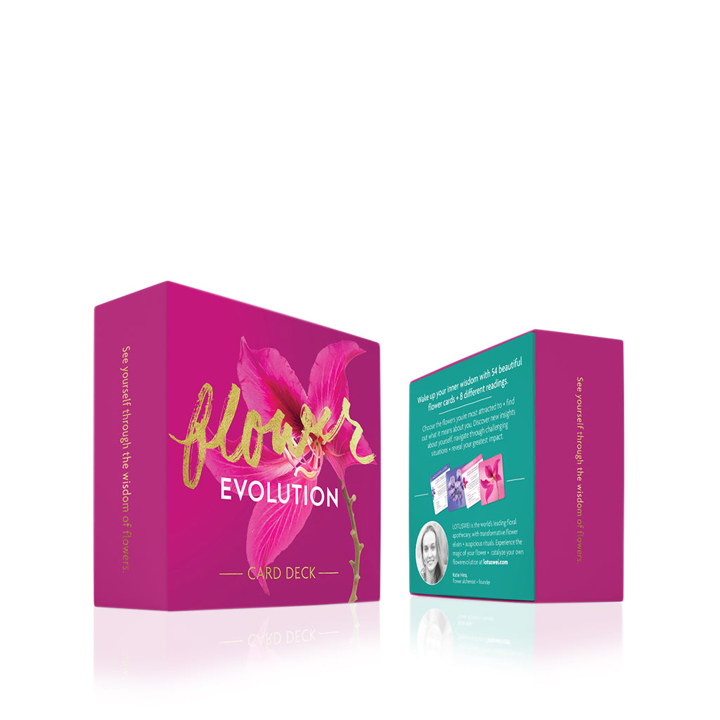 flowerevolution card deck LOTUSWEI flower essences FECD